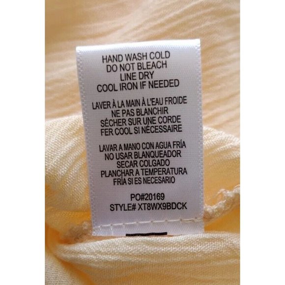 Bobeau Top Womens 1x Flutter Cuff Bohemian - Picture 7 of 8